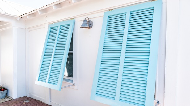 Hurricane shutters